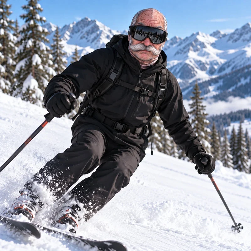 3D Funny Realistic Face Ski Mask