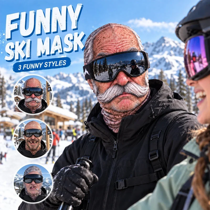 3D Funny Realistic Face Ski Mask