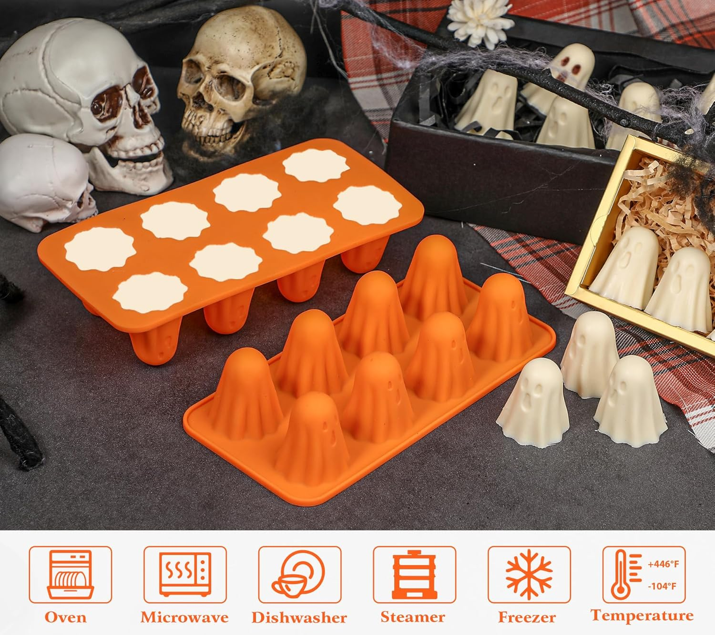 Ghost Chocolate Candy Molds