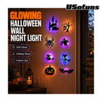 Halloween LED Silhouette Wall Light Stickers
