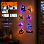 Halloween LED Silhouette Wall Light Stickers