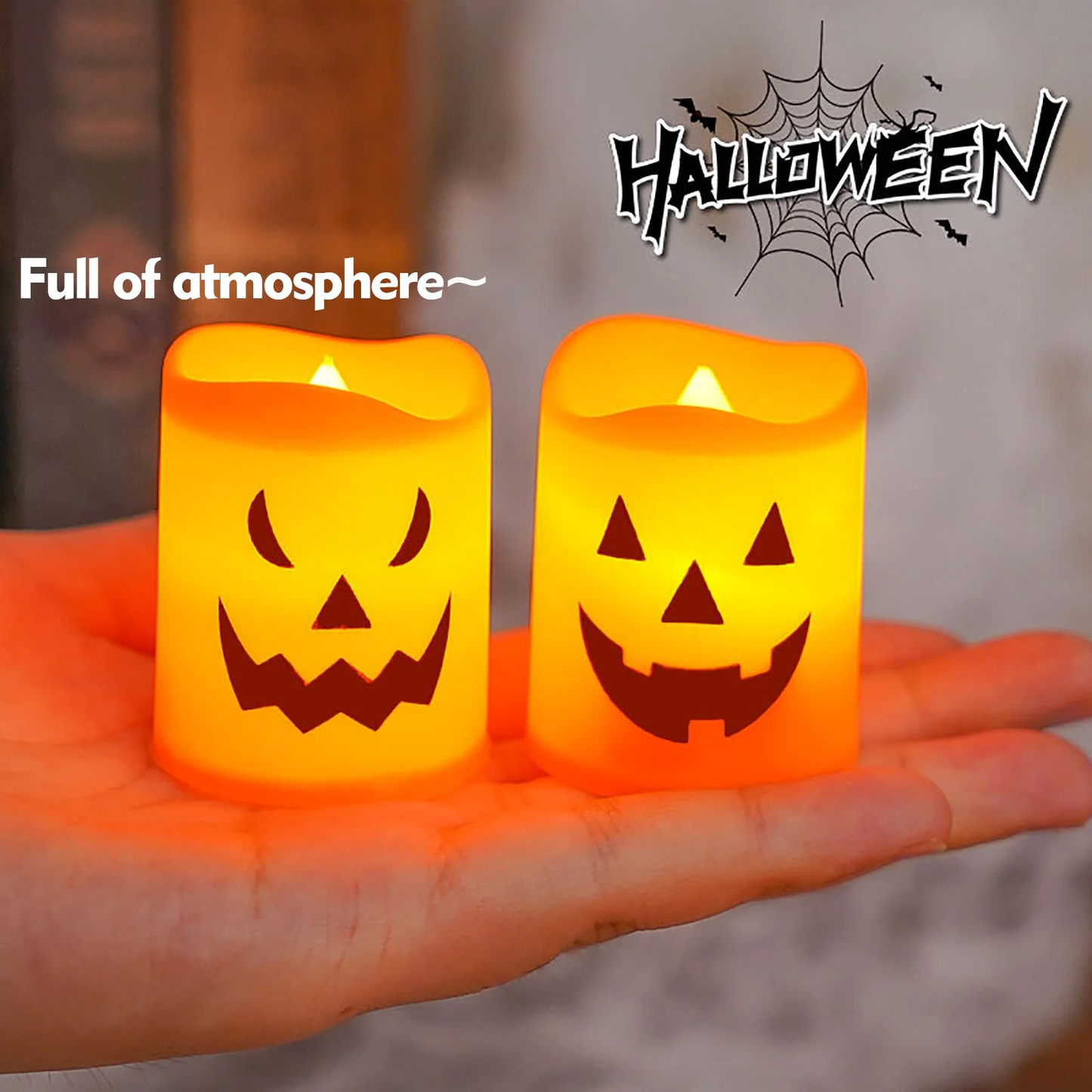 Halloween Ghost Face Light