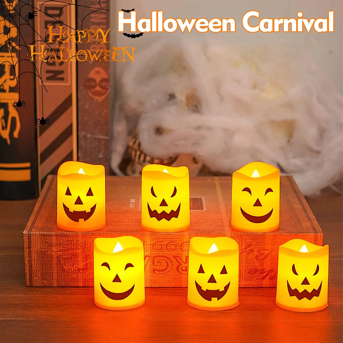 Halloween Ghost Face Light