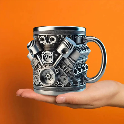Handmade Engine-Inspired Cocktail Mug