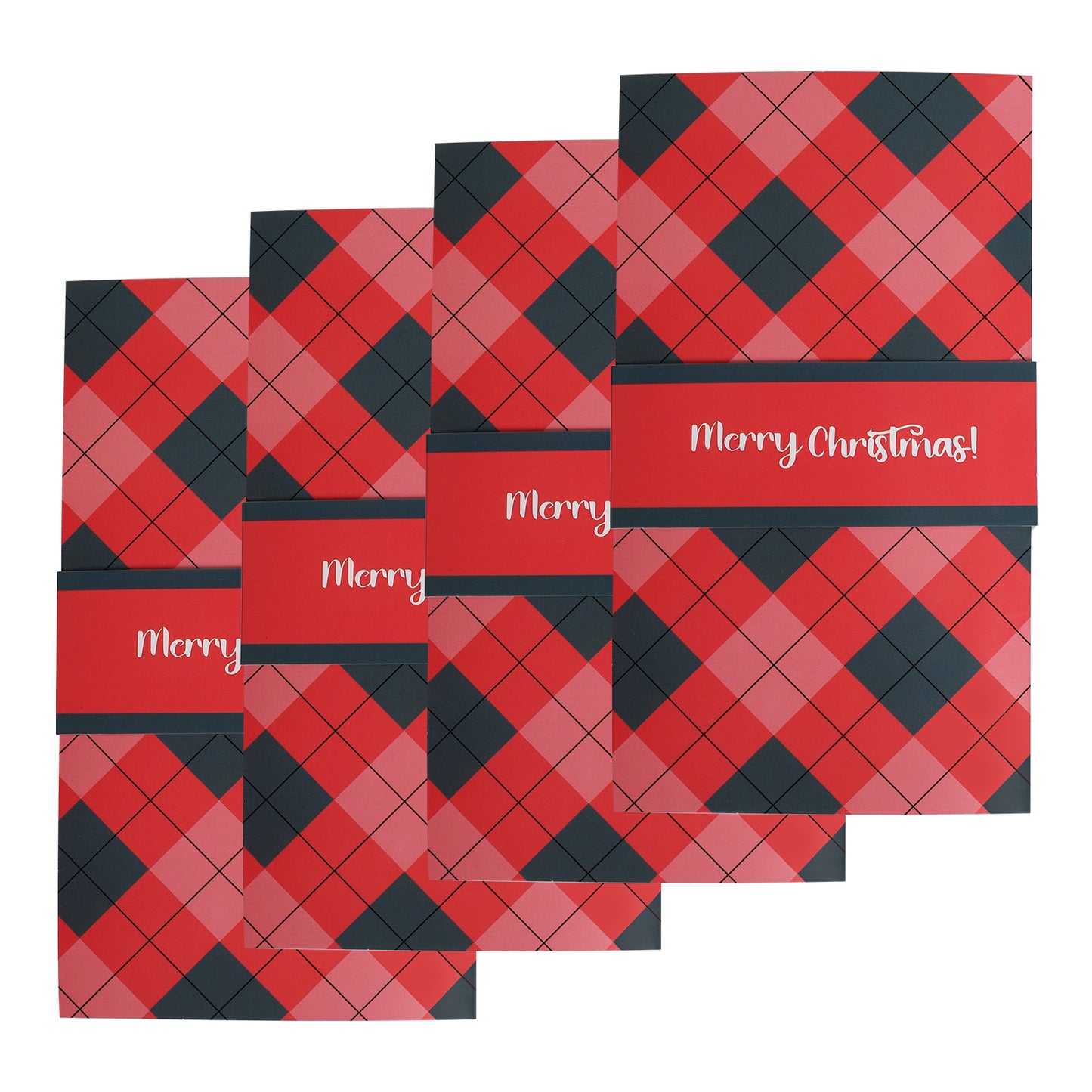 Handmade Christmas gift card booklet