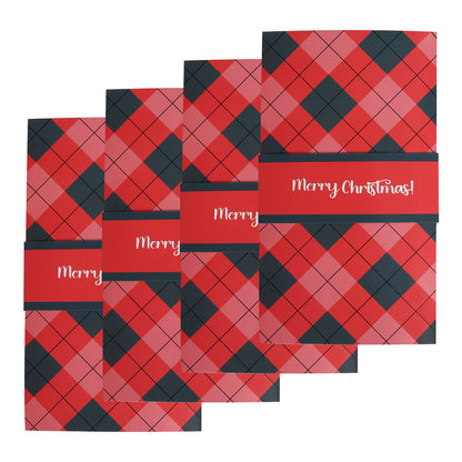 Handmade Christmas gift card booklet