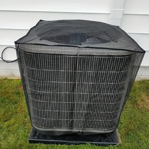 Heavy-Duty Mesh AC Cover – All-Season Outdoor Protection