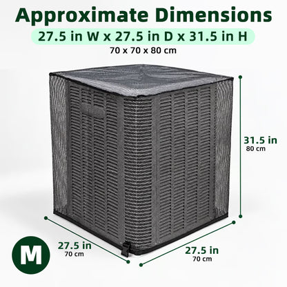 Heavy-Duty Mesh AC Cover – All-Season Outdoor Protection