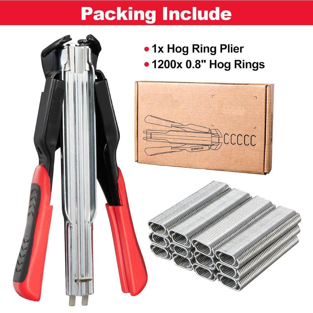 Hog Ring Pliers Kit