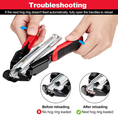 Hog Ring Pliers Kit