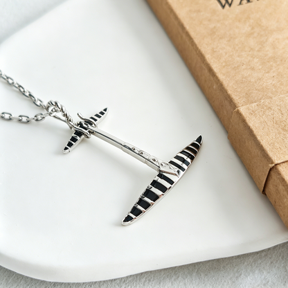 Hydrofoil Surf Pendant Necklace