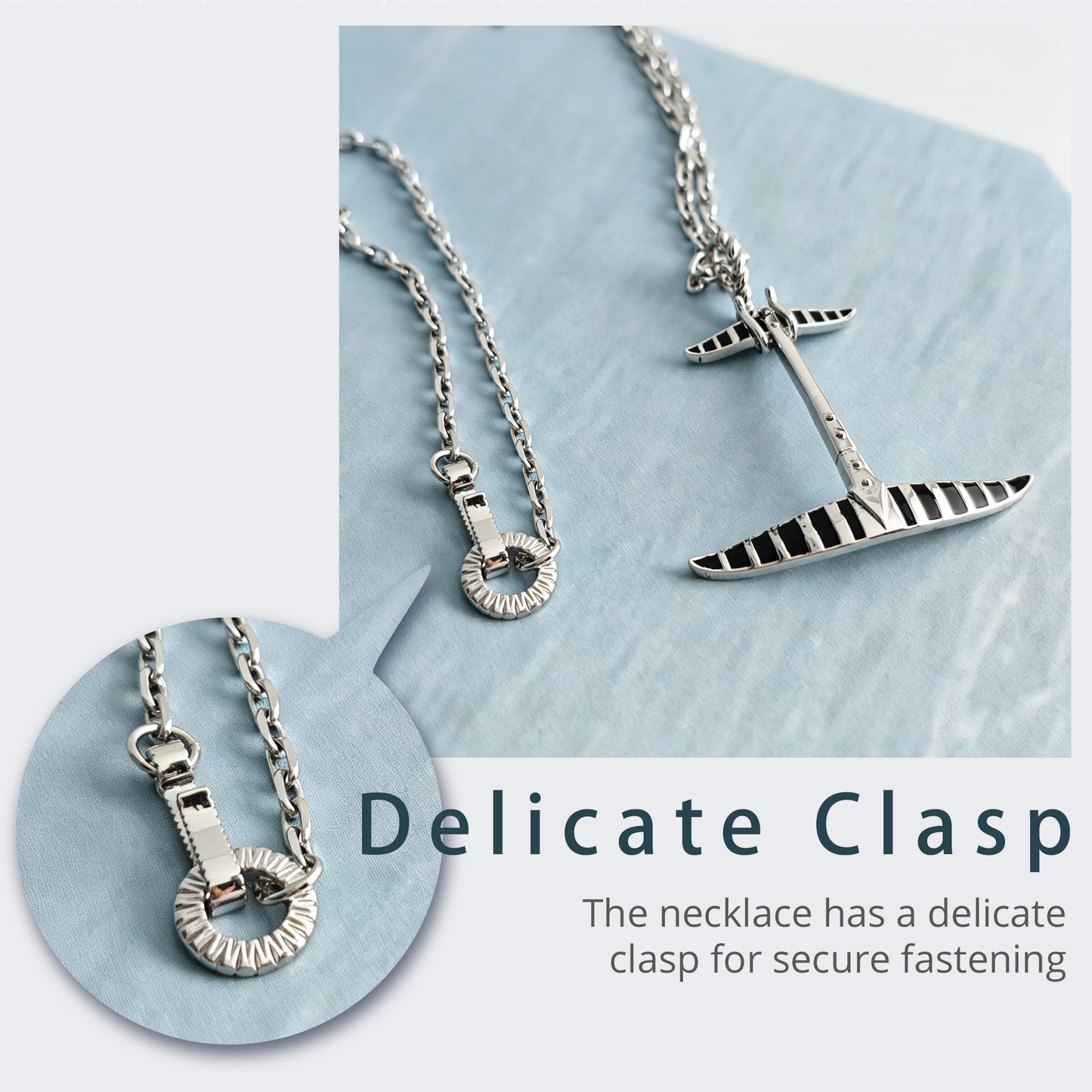 Hydrofoil Surf Pendant Necklace