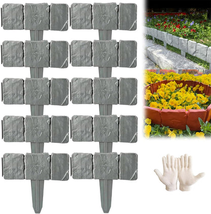 Imitation Stone Garden Fence