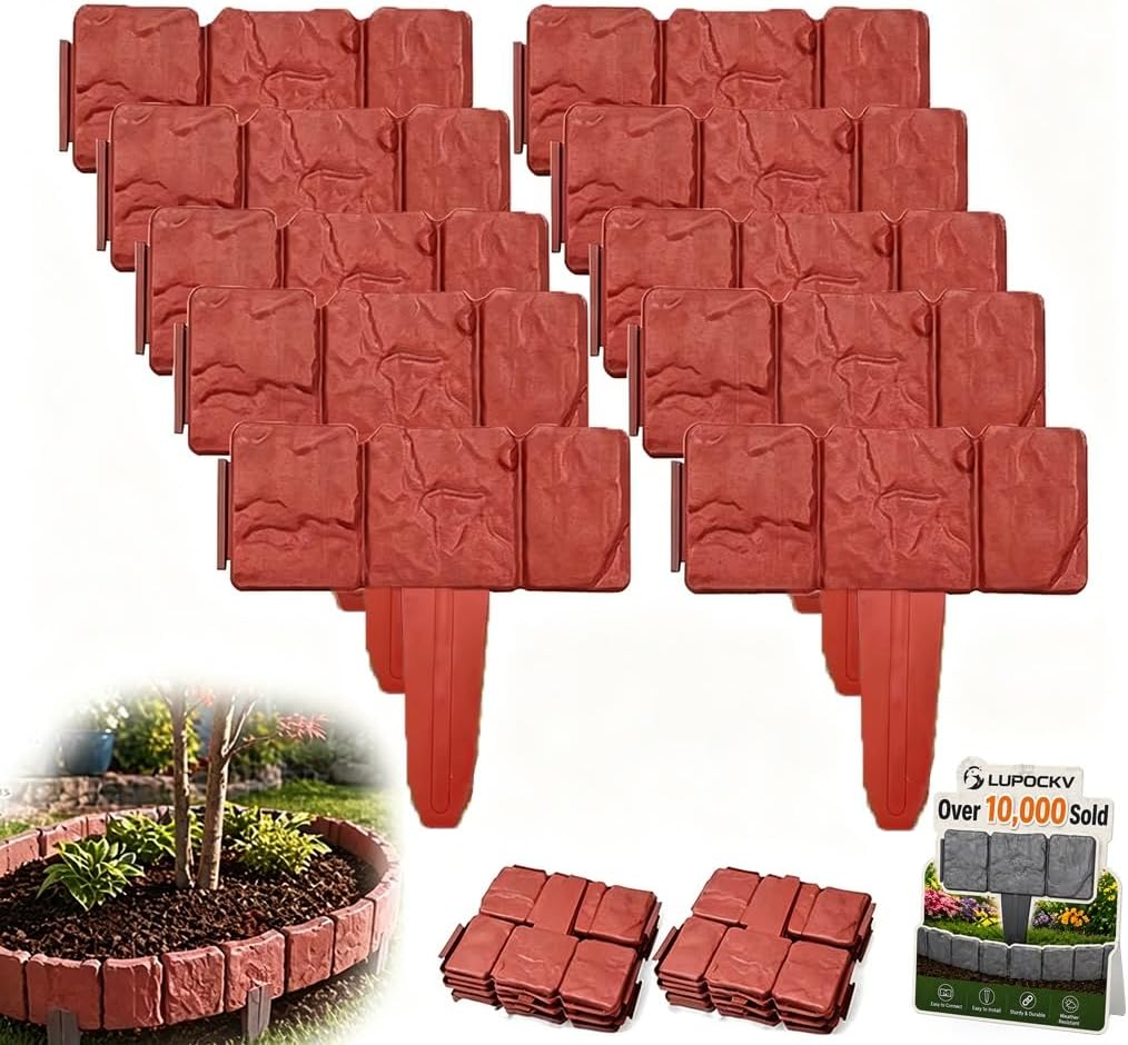 Imitation Stone Garden Fence