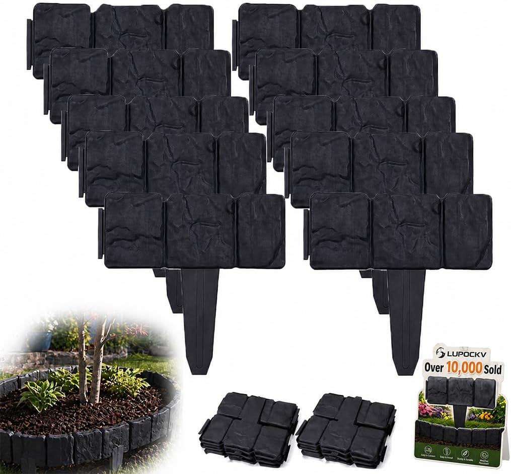 Imitation Stone Garden Fence