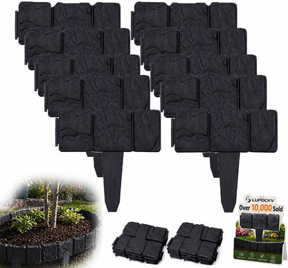 Imitation Stone Garden Fence