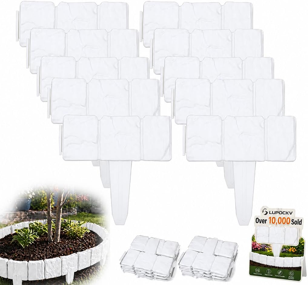 Imitation Stone Garden Fence