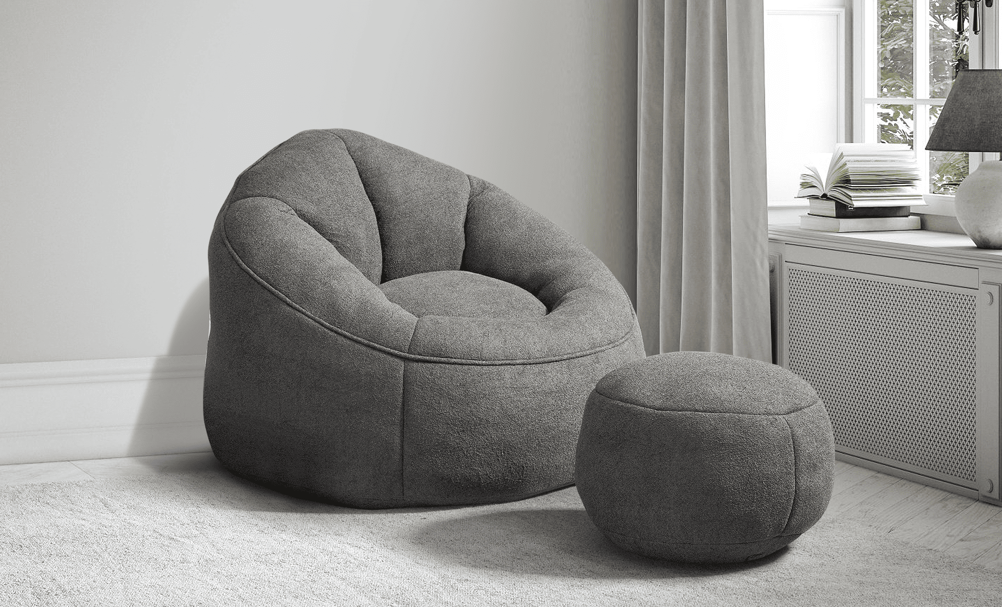 Comfortable Square Lazy Sofas Chair