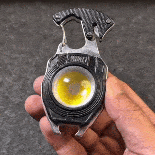 8-in-1 Multifunctional Keychain Flashlight