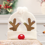 Christmas LED Light Knitted Beanies