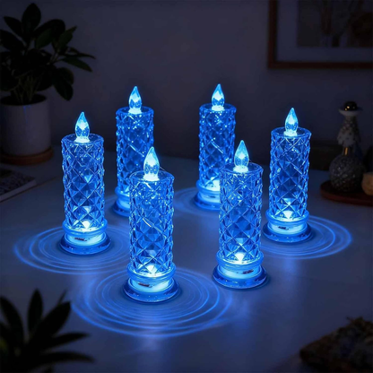 LED Crystal Candle Lights