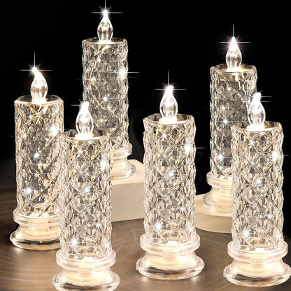 LED Crystal Candle Lights
