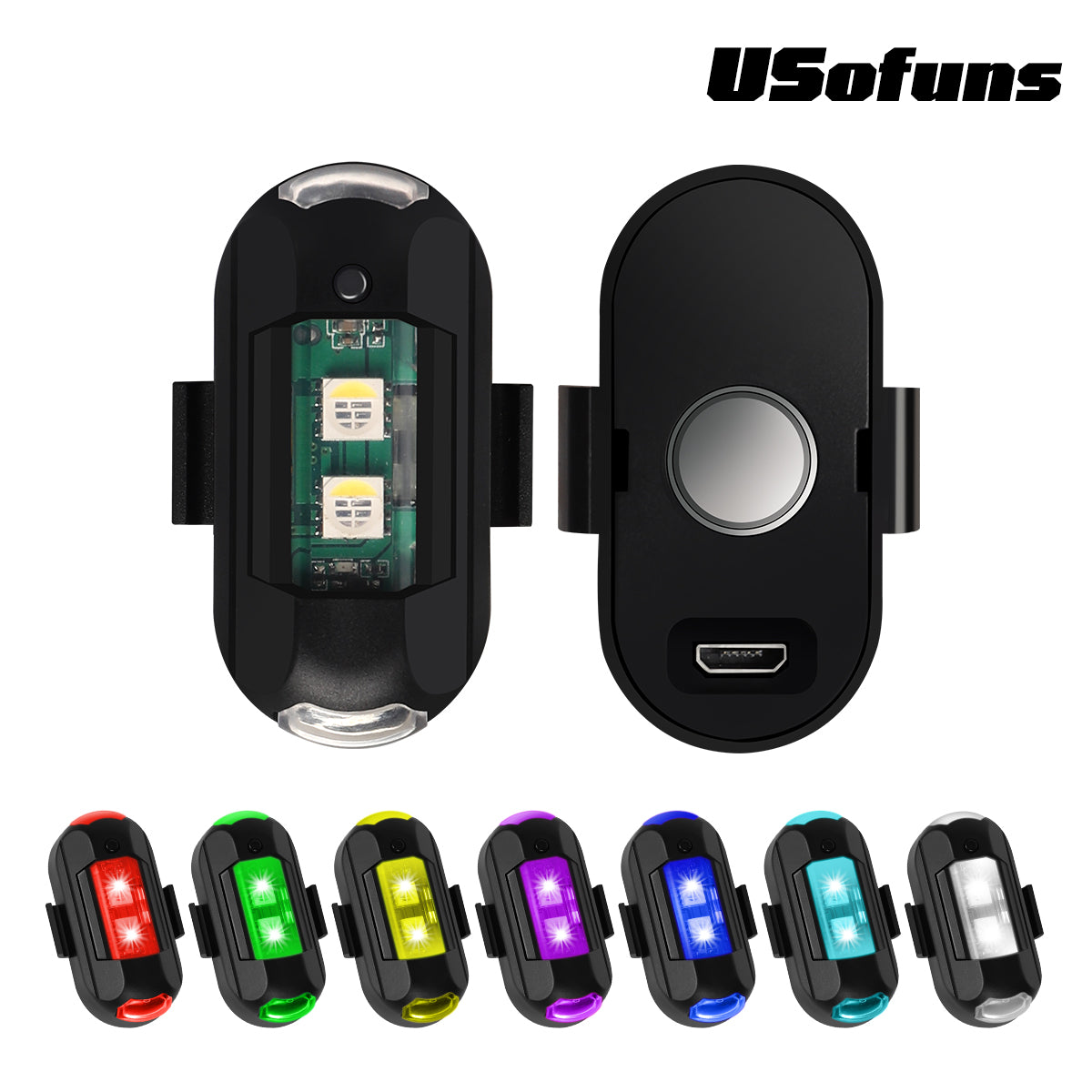 Wireless LED Strobe Anti-Collision Light with Remote Control