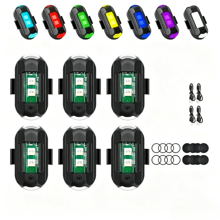 Wireless LED Strobe Anti-Collision Light with Remote Control