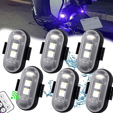 Wireless LED Strobe Anti-Collision Light with Remote Control
