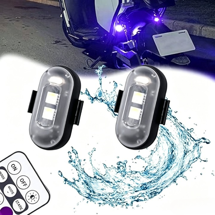 Wireless LED Strobe Anti-Collision Light with Remote Control