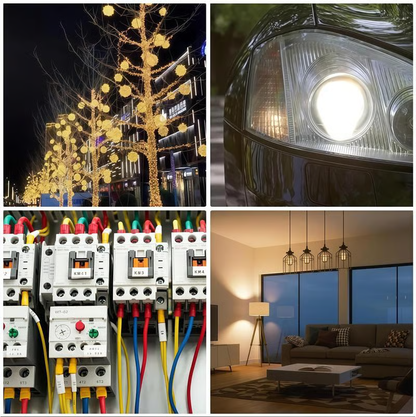 2-Pin Solderless Connector for LED Light Strips (18–22 AWG)