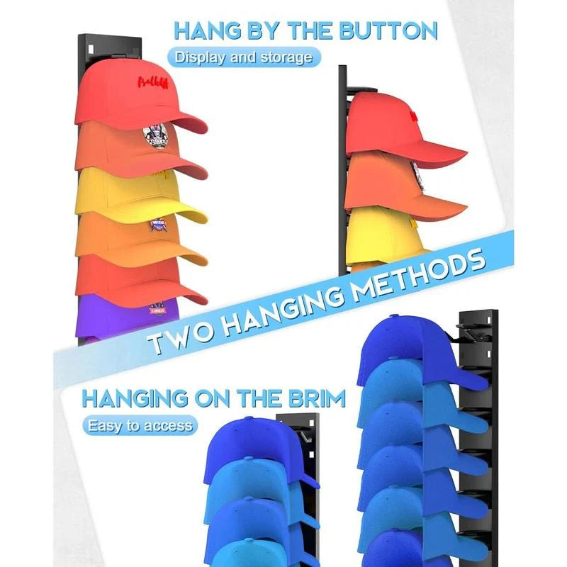 Wall-Mounted Hat Organizer – Neat, Accessible