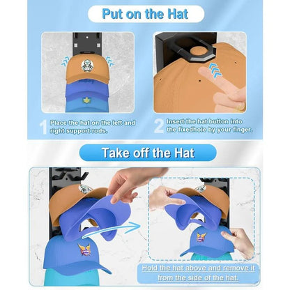 Wall-Mounted Hat Organizer – Neat, Accessible