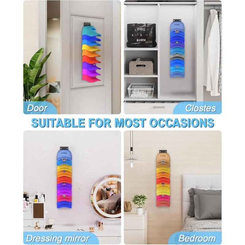 Wall-Mounted Hat Organizer – Neat, Accessible