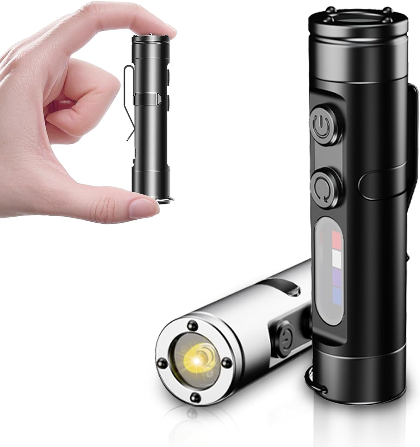 Mini Multifunctional Aluminum Alloy Flashlight