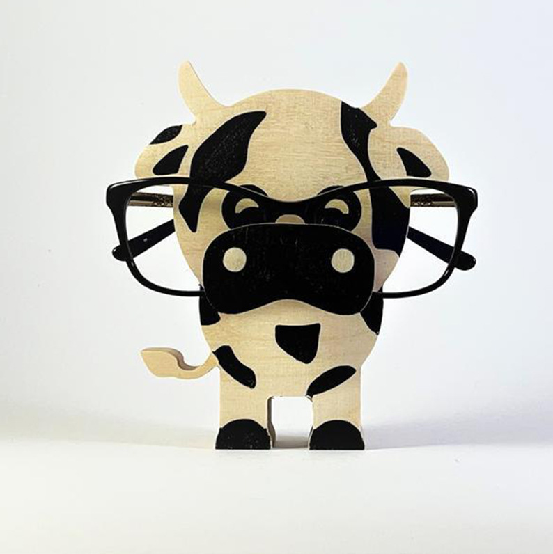 Pet glasses storage rack