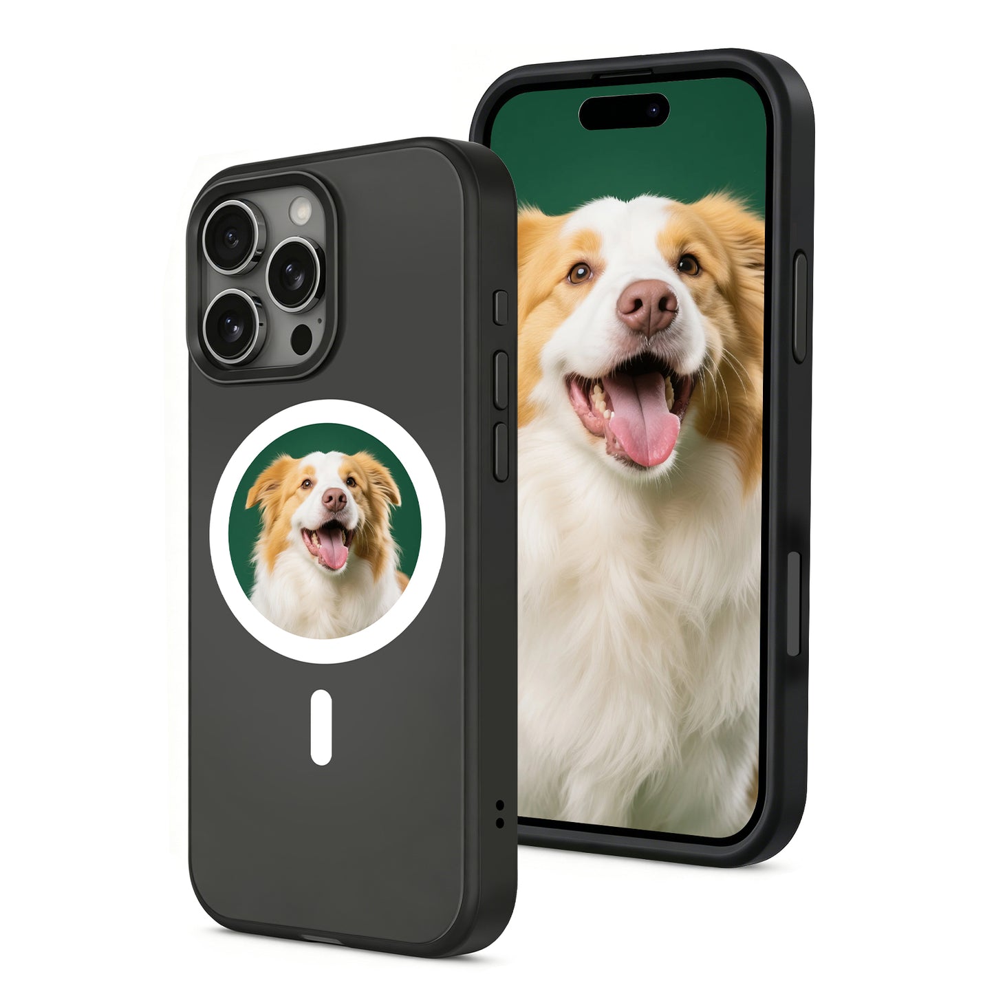 Personalized E-ink Phone Case (Round)