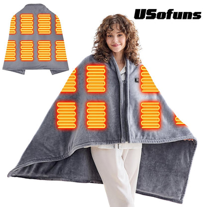 Christmas Sale - Portable Heated Shawlb