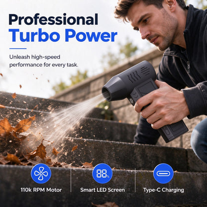 Handheld Wireless Mini High-Speed Turbo Blower