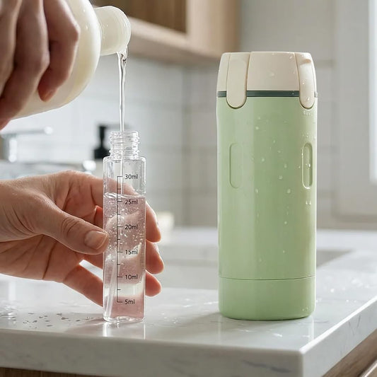 4-in-1 Refillable Travel Dispenser Bottles