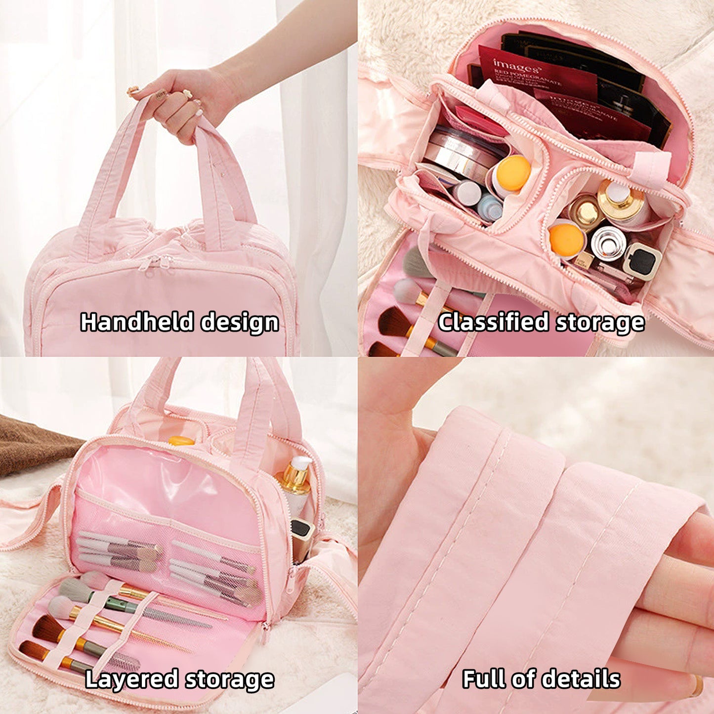 4-in-1 Refillable Travel Dispenser Bottles