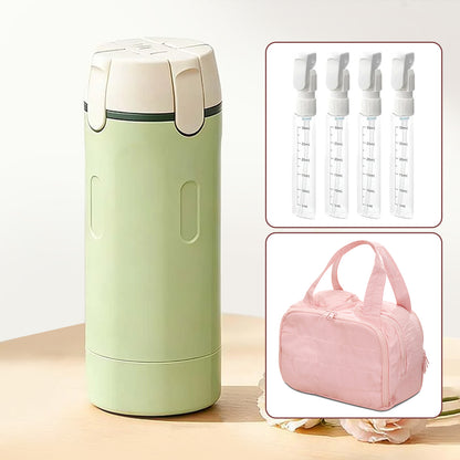 4-in-1 Refillable Travel Dispenser Bottles