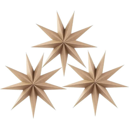 9-Pointed Paper Star Lanterns（12in）