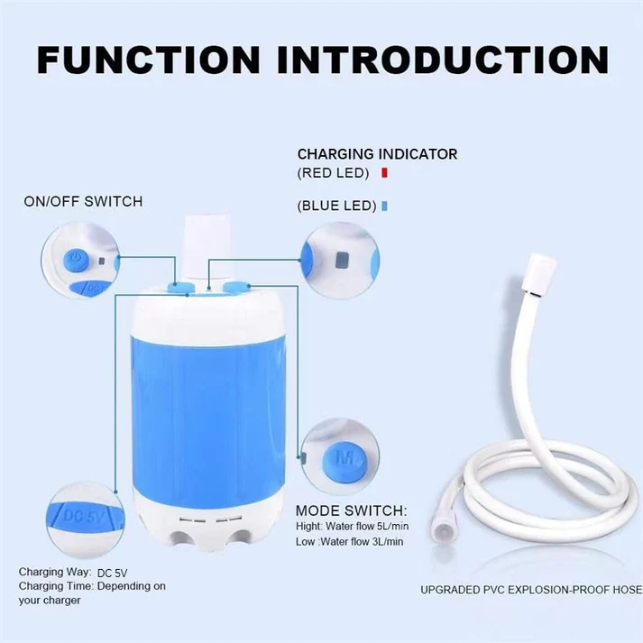 2026-Latest Portable Shower for Camping