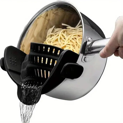 Collapsible Silicone Pot Strainer
