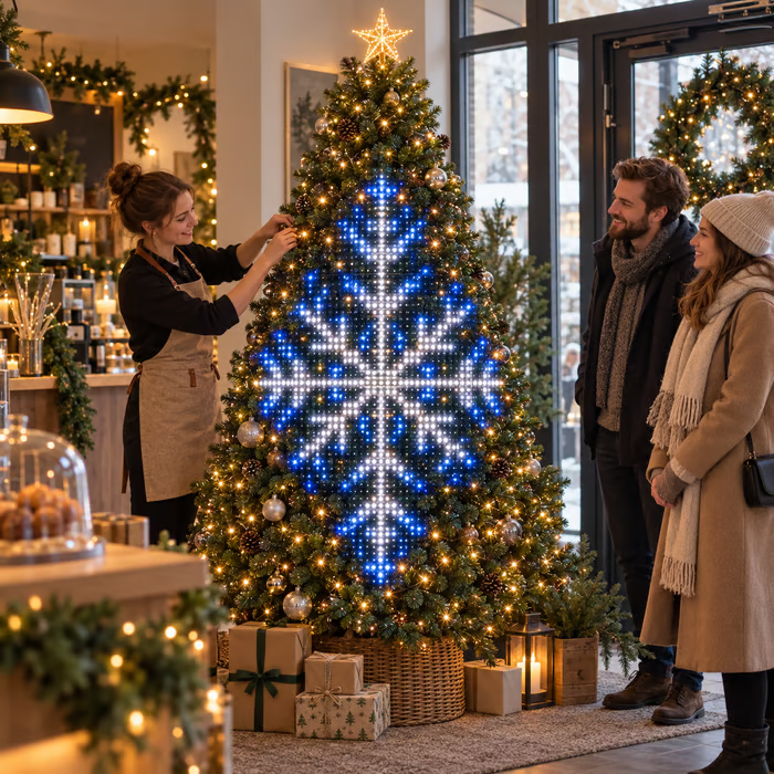 Smart Animated Christmas Tree Lights | Built-in Timer For Auto On/Off