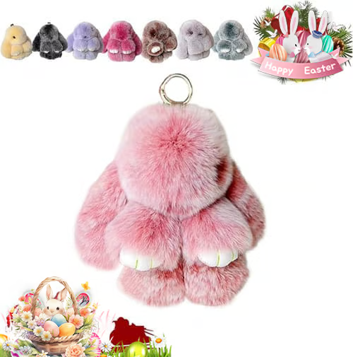 Handmade Soft Bunny Charms