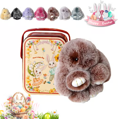 Handmade Soft Bunny Charms