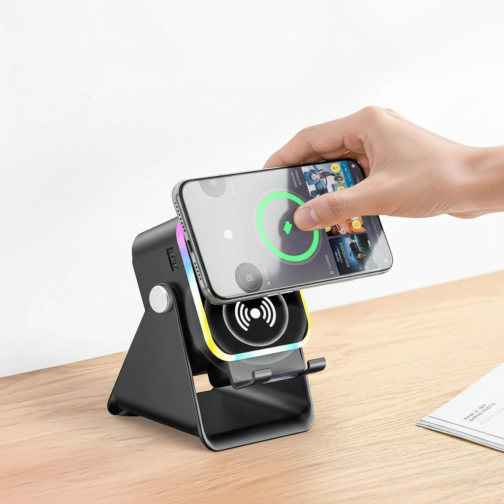 Wireless Induction Audio Speaker Stand