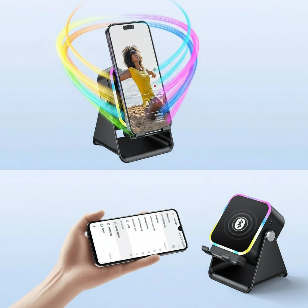 Wireless Induction Audio Speaker Stand